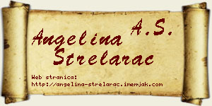 Angelina Strelarac vizit kartica